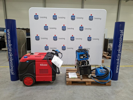 Workshop equipment set (OPTIMA STREAMER OPTIMA XD steam cleaner, SANTOEMMA HOT SAABRINA FOAM washing vacuum cleaner)