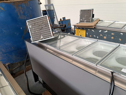 Zdjęcie przedmiotu: Refrigerated display cases for ice cream IFI S.p.A. TAVULLIA PANORAMA 12F DL – 2 pcs.