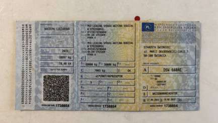 Zdjęcie przedmiotu: KRONE SDP eLG50-CS/13.6 Mega 27 43.0t