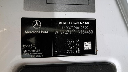 Zdjęcie przedmiotu: MERCEDES-BENZ/IGLOPOL SPRINTER E6 3.5t