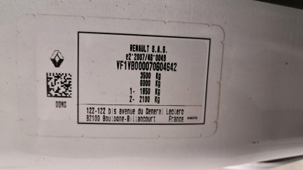 Zdjęcie przedmiotu: RENAULT/DPR MASTER FWD 2.3 dCi E6 3.5t L3H1 Extra S&S+E