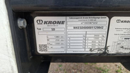 Zdjęcie przedmiotu: KRONE SDP Dropside