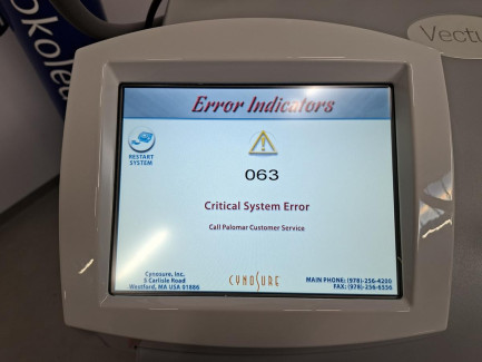 Zdjęcie przedmiotu: CYNOSURE VECTUS diode laser designed for hair removal, discoloration, and vascular lesions