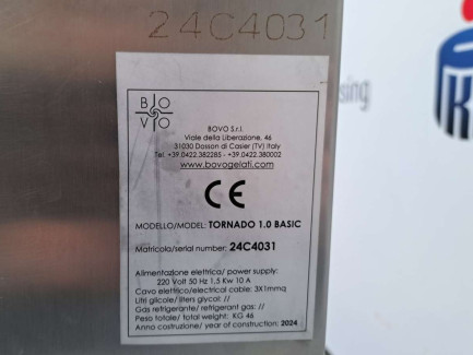 Zdjęcie przedmiotu: Емульгатор BOVO Tornado 1.0 Basic – професійний міксер, що переважно використовується в майстернях з виробництва морозива та кондитерських виробів