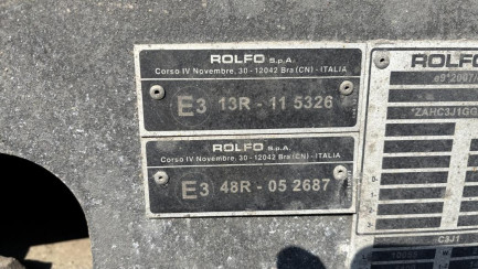 Zdjęcie przedmiotu: ROLFO HERCULES C3 GEGCBEDA 24.0t Заява про втрату реєстраційного свідоцтва