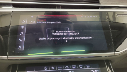 Zdjęcie przedmiotu: Audi A8 50 TDI mHEV Quattro Tiptr. Заява про втрату реєстраційного свідоцтва