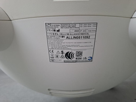 Zdjęcie przedmiotu: Medical device LPG SYSTEMS France CELLU M6 ALLIANCE