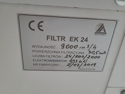 Zdjęcie przedmiotu: System odpylający EURO-KOMPLEX EK-24 