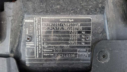 Zdjęcie przedmiotu: Iveco DAILY HI-MATIC E6e 7.2t