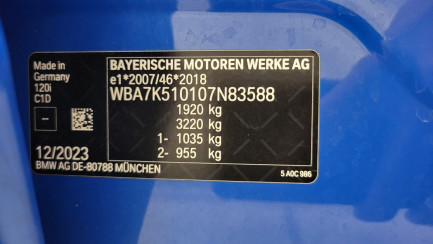 Zdjęcie przedmiotu: BMW 120i M Sport aut Oświadczenie o utracie DR