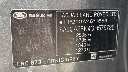 Zdjęcie przedmiotu: LAND ROVER Discovery Sport 2.0 TD4 5 E6