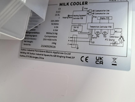 Zdjęcie przedmiotu: Ekspres ciśnieniowy do kawy FRESCO X580C + Lodówka MILK COOLER C5
