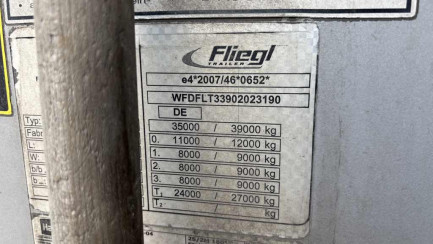 Zdjęcie przedmiotu: FLIEGL DHKS 350 35.0t Dump Steel