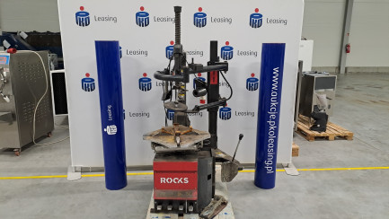 Zdjęcie przedmiotu: Montażownica automatyczna do k&oacute;ł samochod&oacute;w osobowych i dostawczych ROCKS OK-08.3111 + Ramię pomocnicze do obsługi opon niskoprofilowych oraz run flat