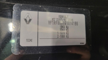 Zdjęcie przedmiotu: Renault Clio IV Grandtour dCi E6 Limited Oświadczenie o utracie DR