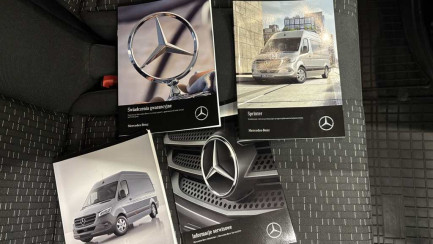 Zdjęcie przedmiotu: Mercedes-benz Sprinter E6e 3.5t Oświadczenie o utracie DR