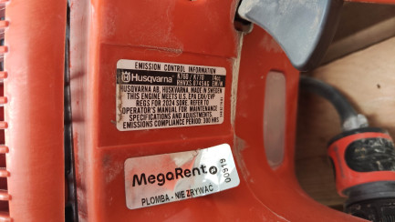 Zdjęcie przedmiotu: HUSQVARNA K770 petrol concrete cutter (350mm)