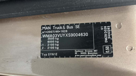 Zdjęcie przedmiotu: MAN TGE E6 3.5t L5H4 (18.4)