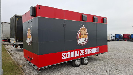 Zdjęcie przedmiotu: AM AM KEBAB TENSA TE22 food trailer