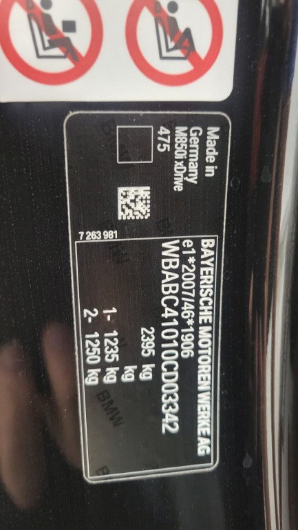 Zdjęcie przedmiotu: BMW M850i xDrive CPE