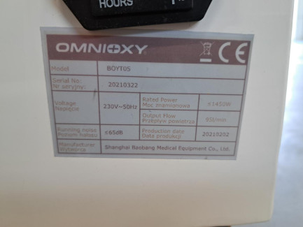 Zdjęcie przedmiotu: Komora hiperbaryczna OMNIOXY DUO