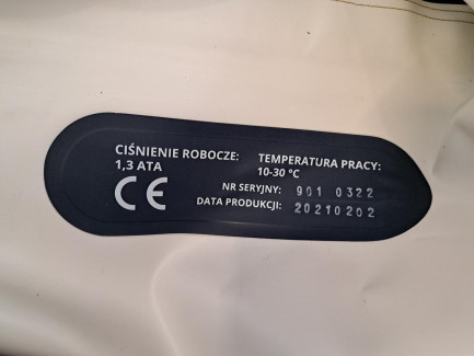 Zdjęcie przedmiotu: Komora hiperbaryczna OMNIOXY DUO