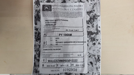 Zdjęcie przedmiotu: Audi Q7 45 TDI mHEV Quattro S Line Oświadczenie o utracie DR