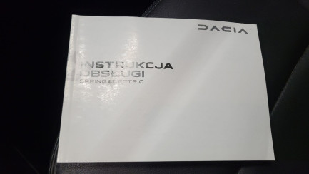 Zdjęcie przedmiotu: Dacia Spring 27.4kWh Comfort Plus Oświadczenie o utracie DR