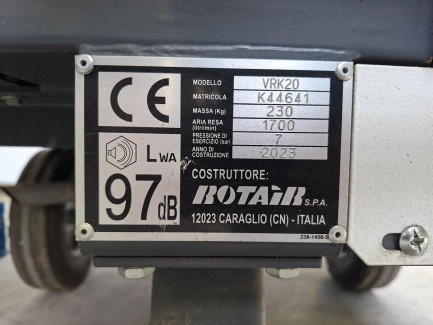 Zdjęcie przedmiotu: Maszyna do przecisk&oacute;w TERMA MAX K65 + sprężarka ROTAIR VRK-20