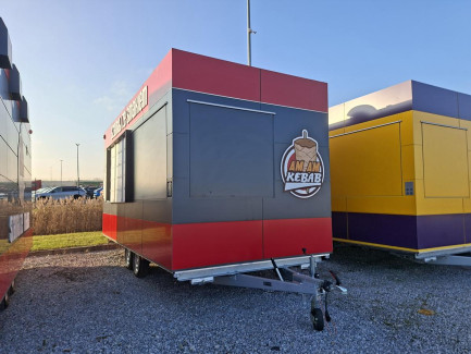 Zdjęcie przedmiotu: PRZYCZEPA GASTRONOMICZNA ZP352 TRAILERS