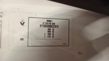 Zdjęcie przedmiotu: RENAULT/CARPOL MASTER FWD 2.3 dCi E6 3.5t L3H1 Pack Clim S&S+E