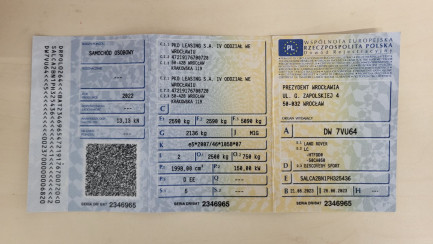 Zdjęcie przedmiotu: LAND ROVER Discovery Sport 2.0 D200 mHEV