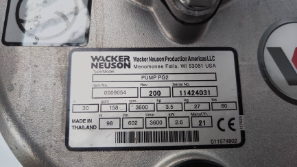 Zdjęcie przedmiotu: WACKER NEUSON PG2A(I) water pump