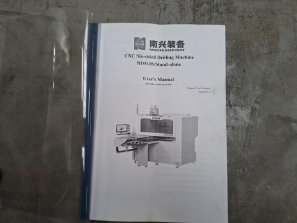 Zdjęcie przedmiotu: 6-сторонній свердлильний центр з ЧПК NANXING ND510S
