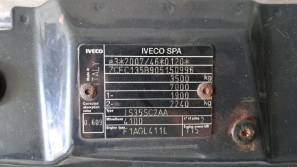 Zdjęcie przedmiotu: Iveco DAILY E6 3.5t
