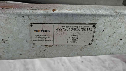 Zdjęcie przedmiotu: PRZYCZEPA GASTRONOMICZNA AM AM KEBAB