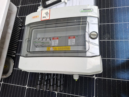Zdjęcie przedmiotu: Elementy instalacji Fotowoltaicznej o mocy 108,745 kWp