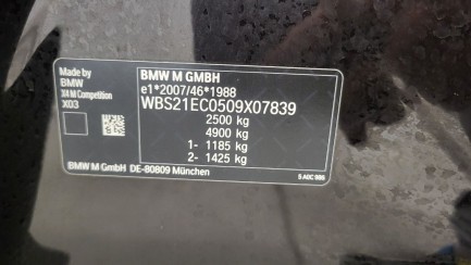 Zdjęcie przedmiotu: BMW X4 M Competition Oświadczenie o utracie DR