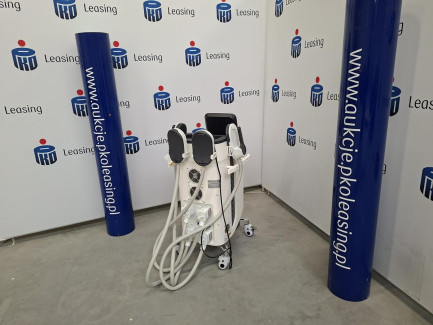 Zdjęcie przedmiotu: Urządzenie kosmetyczne STUDIO FIGURA Power Shaper Pro wykorzystywane do stymulacji mięśni do intensywnej pracy, prowadząc do ich wzmocnienia i redukcji tkanki tłuszczowej.