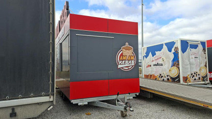 Zdjęcie przedmiotu: PRZYCZEPA GASTRONOMICZNA