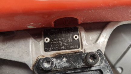 Zdjęcie przedmiotu: HUSQVARNA K770 petrol concrete cutter (350mm)
