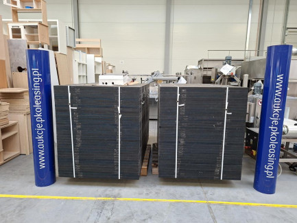 Elements of a photovoltaic installation with a capacity of 25.56 kWp