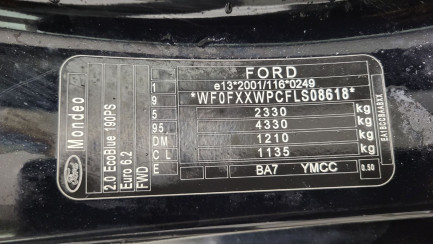 Zdjęcie przedmiotu: Ford Mondeo 2.0 EcoBlue Titanium aut