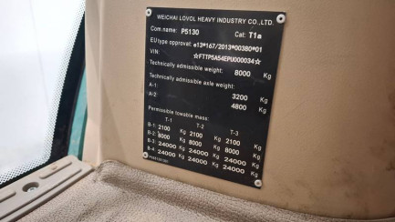 Zdjęcie przedmiotu: ARBOS 5130AD Agricultural Tractor Declaration of Loss of DR