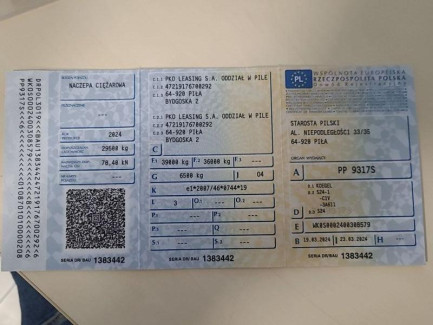 Zdjęcie przedmiotu: KOEGEL S24 Високобортовий 