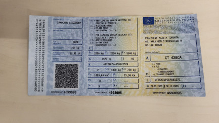 Zdjęcie przedmiotu: Ford Transit Connect 1.5 EcoBlue Euro 6 1498ccm - 100KM L2 Trend