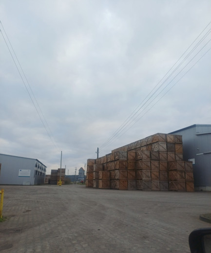 Zdjęcie przedmiotu: 5,500 wooden pallet boxes made of pine, with dimensions of 1600x1200x1240