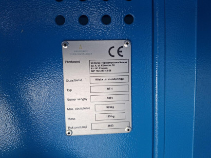 Zdjęcie przedmiotu: Mobilna wieża do monitoringu UNIFORCE RT-1 