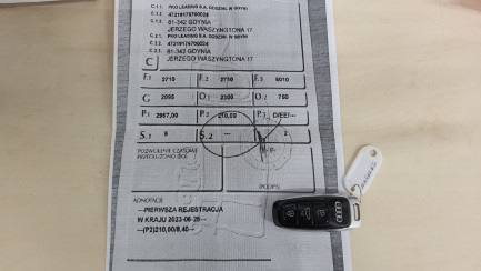 Zdjęcie przedmiotu: Audi A8 50 TDI mHEV Quattro Tiptr. Заява про втрату реєстраційного свідоцтва