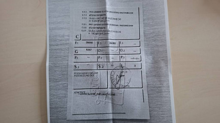 Zdjęcie przedmiotu: SCHMITZ SCB*S3T 35.0t Dropside Oświadczenie o utracie DR